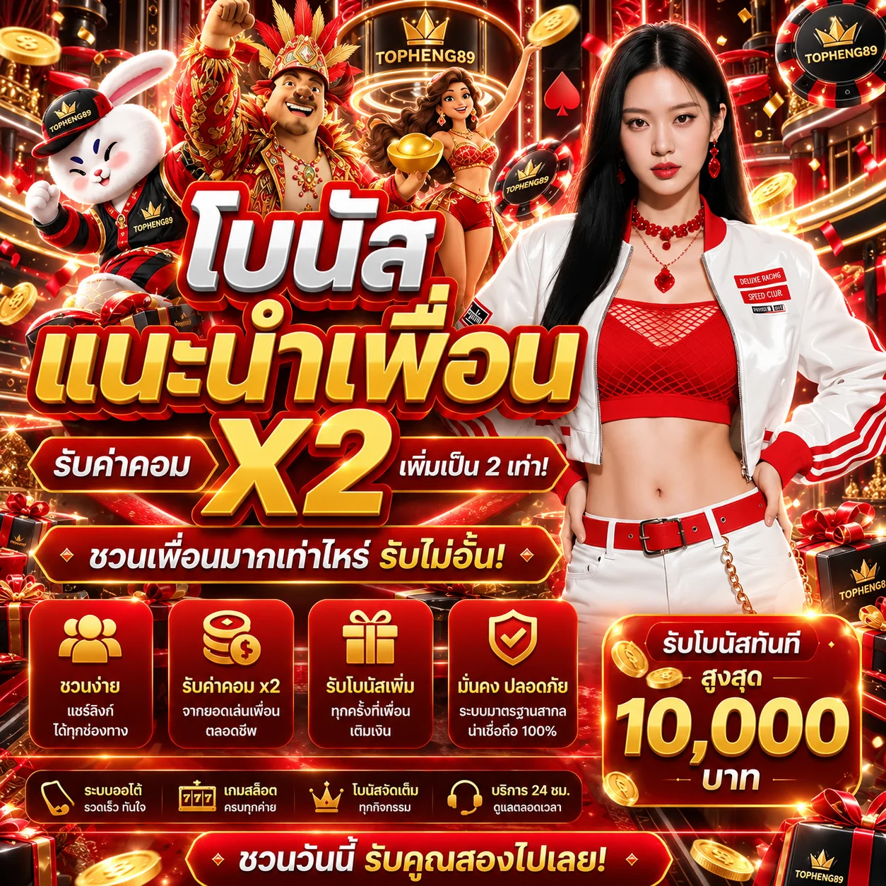 กิจกรรมแนะนำเพื่อนของ TOPHENG89